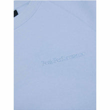 Bluza sportowa damska Peak Performance M Original Small Logo Crew niebieski - Adventure Sports
