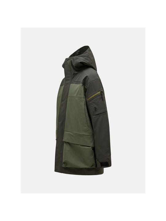 Kurtka narciarska Peak Performance M 2L Stretch Parka zielony
