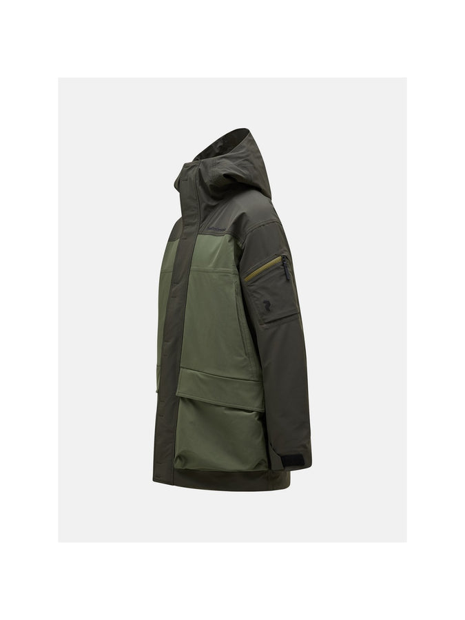 Kurtka narciarska Peak Performance M 2L Stretch Parka zielony