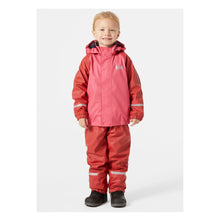 Komplet przeciwdeszczowy Helly Hansen K Bergen Fleece Pu Rainset 2.0 czerwony - Kurtka - Adventure Sports
