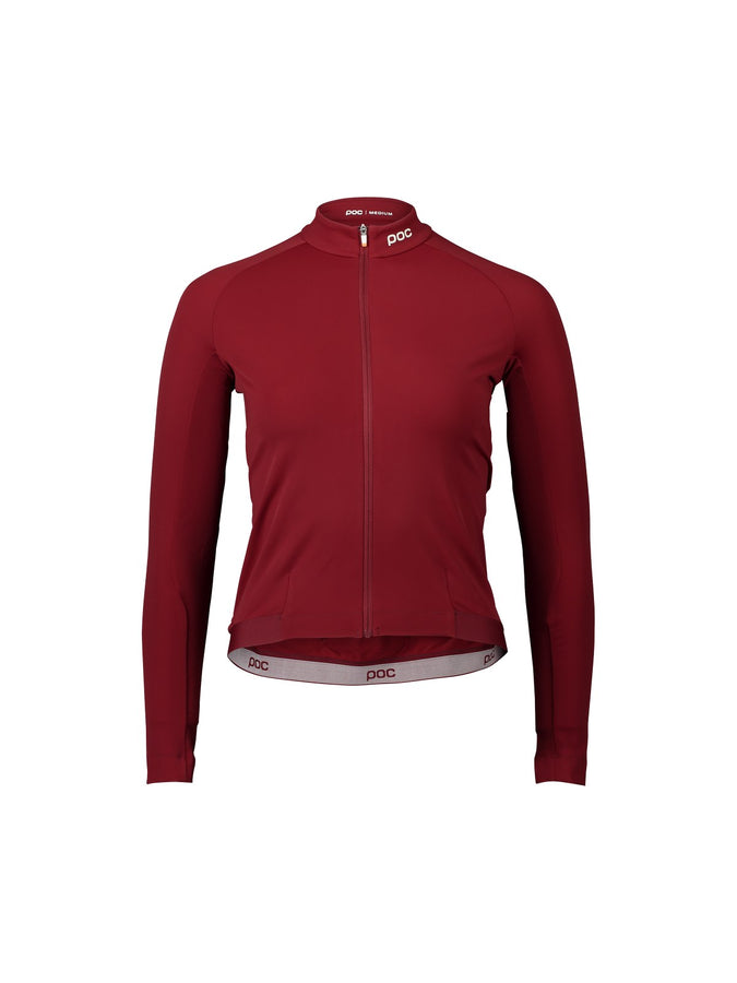 Koszulka rowerowa POC W'S Ambient Thermal Jersey czerwony