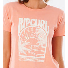T-Shirt RIP CURL NORTH SHORE STANDARD TEE łososiowy - Koszulka - Adventure Sports

