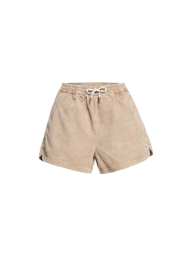 Szorty damskie QUIKSILVER Summer Scoop W Ndst - beżowy