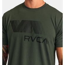 T-Shirt RVCA Va Rvca Blur Ss zielony - Koszulka - Adventure Sports
