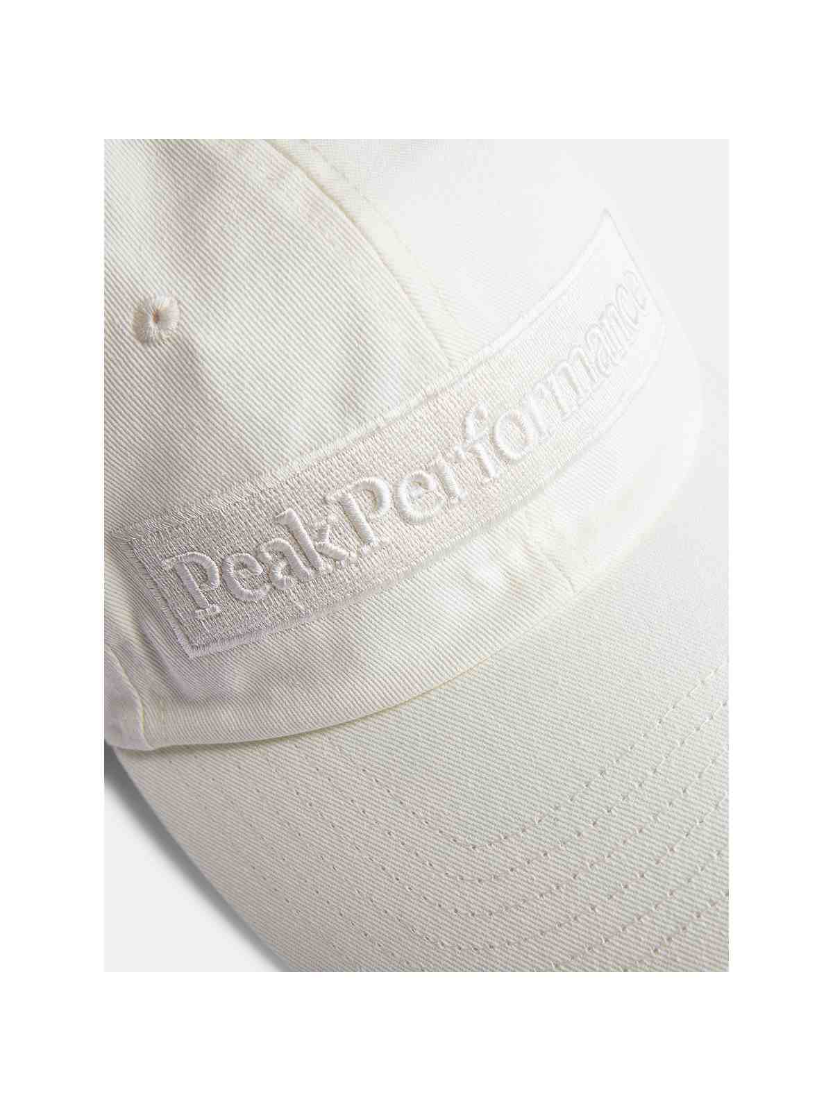 Czapka z daszkiem Peak Performance Ease Cap - biały vintage