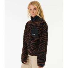 Bluza polarowa RIP CURL Locals Only Polar Fleece brązowe - Adventure Sports
