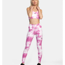 Legginsy RVCA Thug Rose Essential Legging różowy - Adventure Sports
