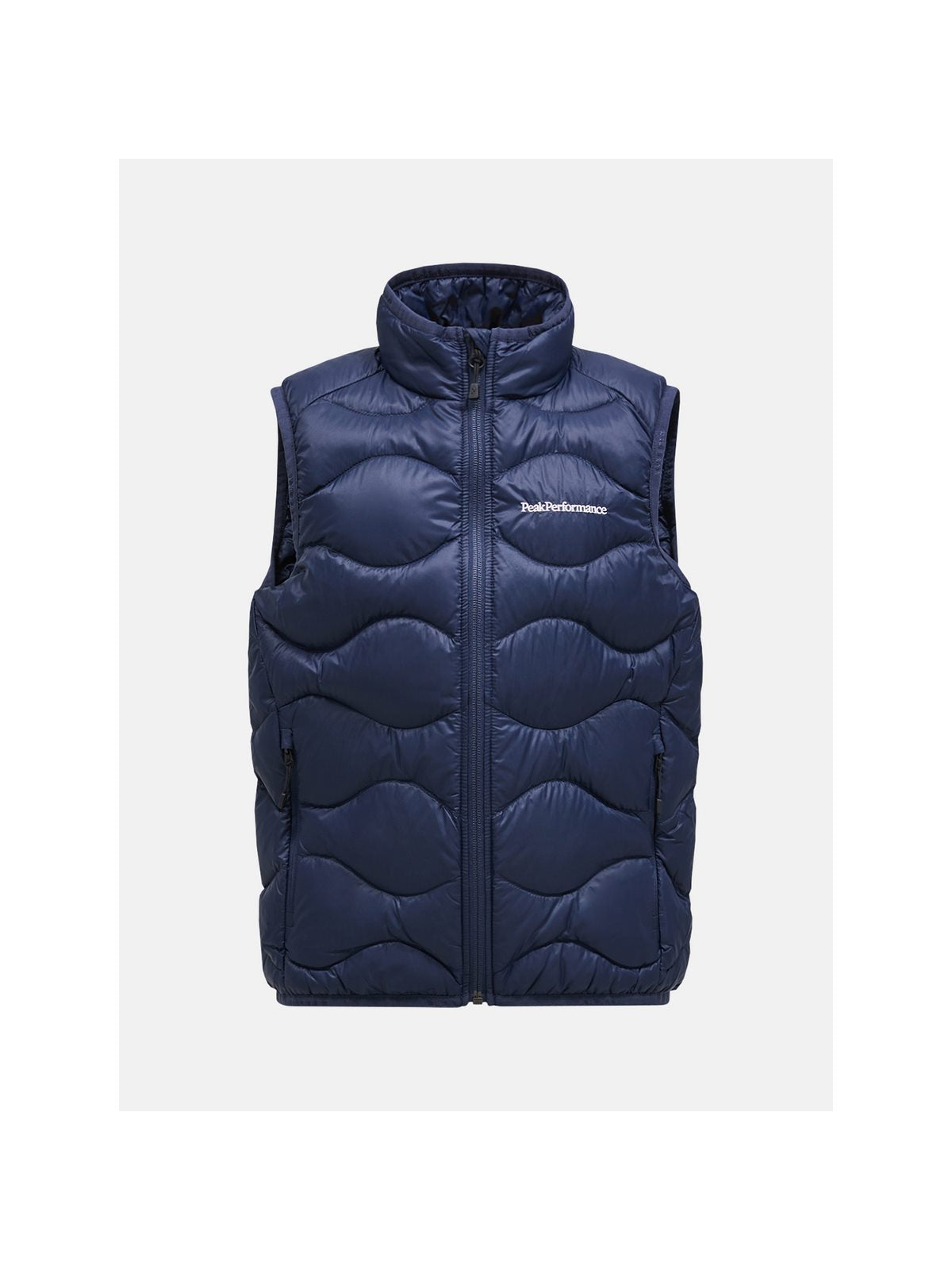 Kamizelka puchowa Peak Performance Jr Helium Down Vest granatowy