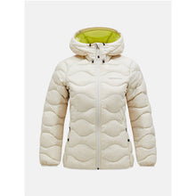 Kurtka puchowa Peak Performance W Helium Down Hood Jacket beżowy - Adventure Sports
