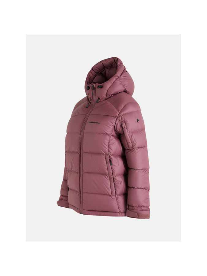 Kurtka puchowa Peak Performance W Frost Down Jacket brązowy