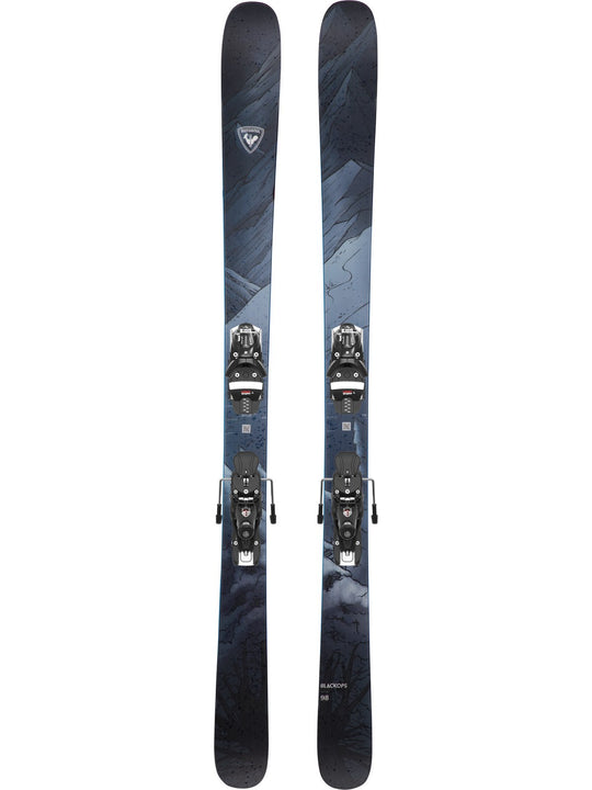 Narty freeridowe ROSSIGNOL BLACKOPS 98 + wiązania LOOK SPX12 Metrix GW B100 - Adventure Sports
