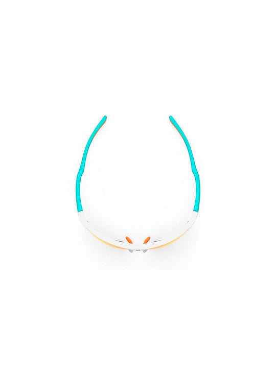 Okulary Rudy Project DELTABEAT - biało szmaragdowy | Multilaser Orange Cat.3