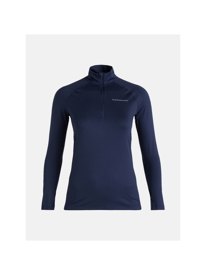 Koszulka termiczna Peak Performance W Spirit Half Zip niebieski