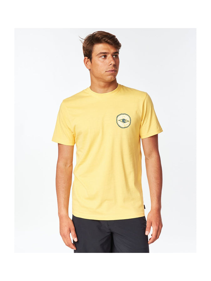T-Shirt RIP CURL Dams Tee - żółty