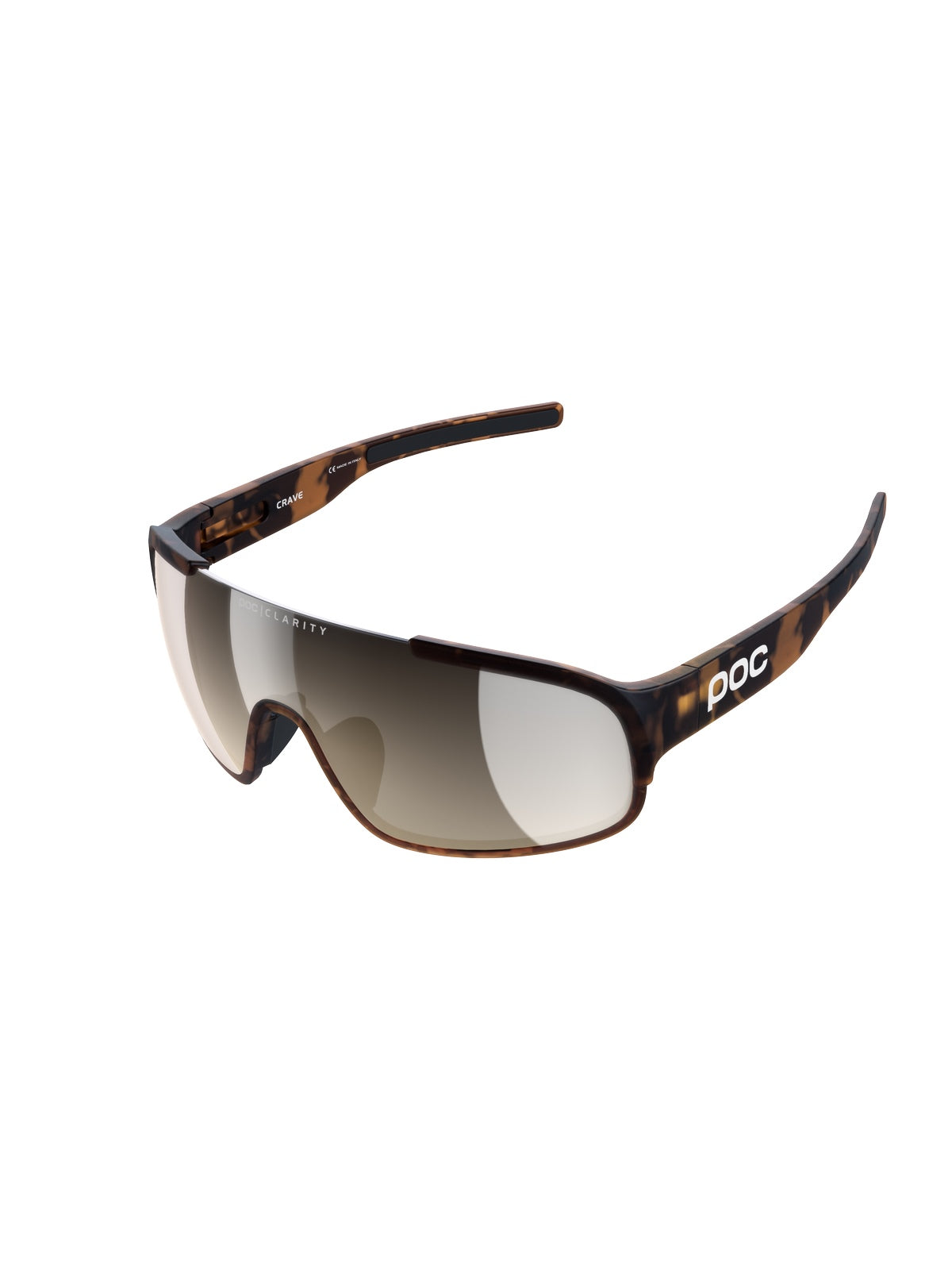 Okulary rowerowe POC Crave Wide Fit brązowe | Clarity Trail/Sunny Silver cat 2