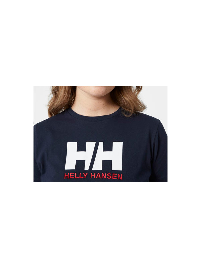 T-Shirt Helly Hansen W HH Logo T-Shirt granatowa