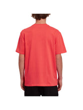 T-Shirt Volcom Stone Blanks Bsc Ss - czerwony