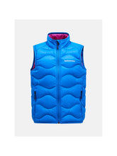 Kamizelka puchowa Peak Performance Jr Helium Down Vest niebieski
