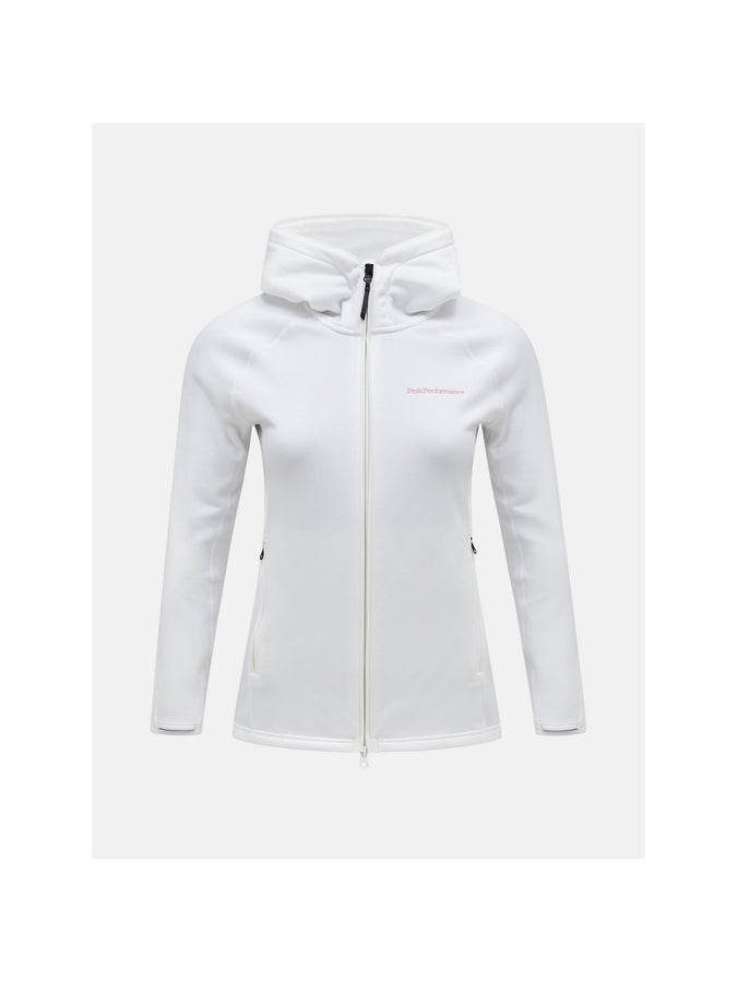 Bluza Peak Performance W Chill Light Zip Hood biały