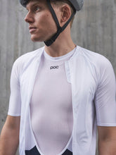 Koszulka rowerowa POC M&#39;s PRISTINE PRINT Jersey -biały
