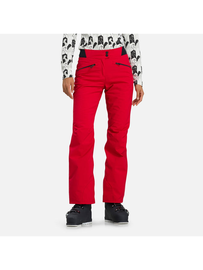 Spodnie narciarskie ROSSIGNOL W Classique Pant czerwony