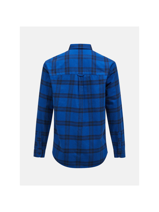 Koszula Peak Performance M Moment Flannel Shirt niebieski