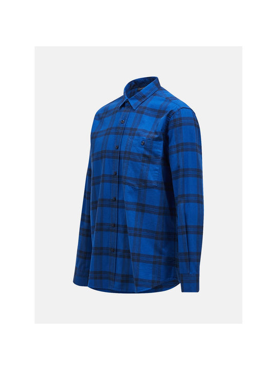 Koszula Peak Performance M Moment Flannel Shirt niebieski
