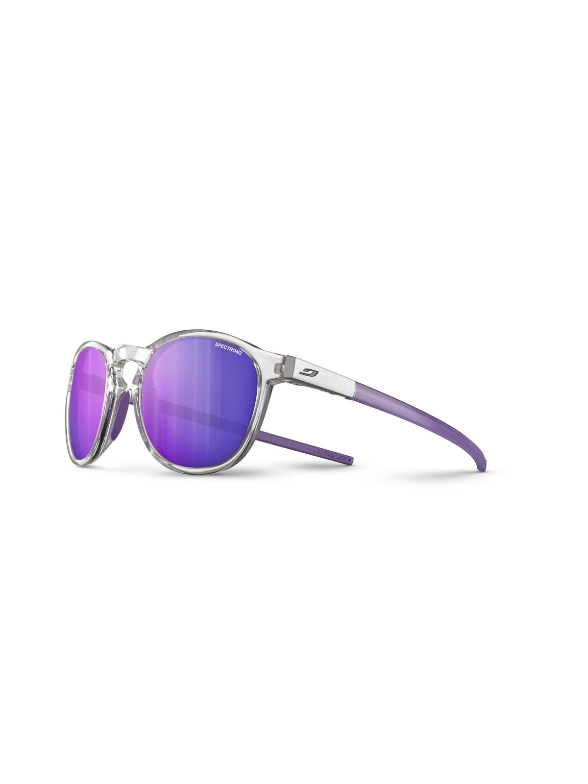 Okulary przeciwsłoneczne Julbo SHINE - crystal/fiolet | Spectron cat 3