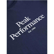 T-Shirt Peak Performance W Original Tee niebieski - Koszulka - Adventure Sports
