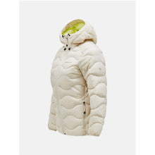 Kurtka puchowa Peak Performance W Helium Down Hood Jacket beżowy - Adventure Sports
