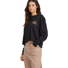 Longsleeve damski QUIKSILVER Oversized Crop LS W Tees - czarny - Koszulka - Adventure Sports
