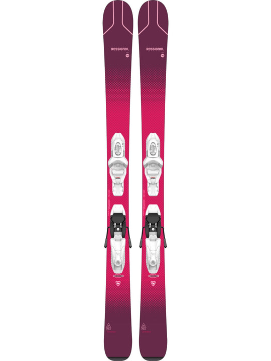 Narty ROSSIGNOL EXPERIENCE PRO W KX + wiązania LOOK KID 4 GW B76 WHITE - 128 - Adventure Sports
