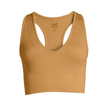 Top treningowy CASALL Seamless Femme V-neck zielony - Adventure Sports
