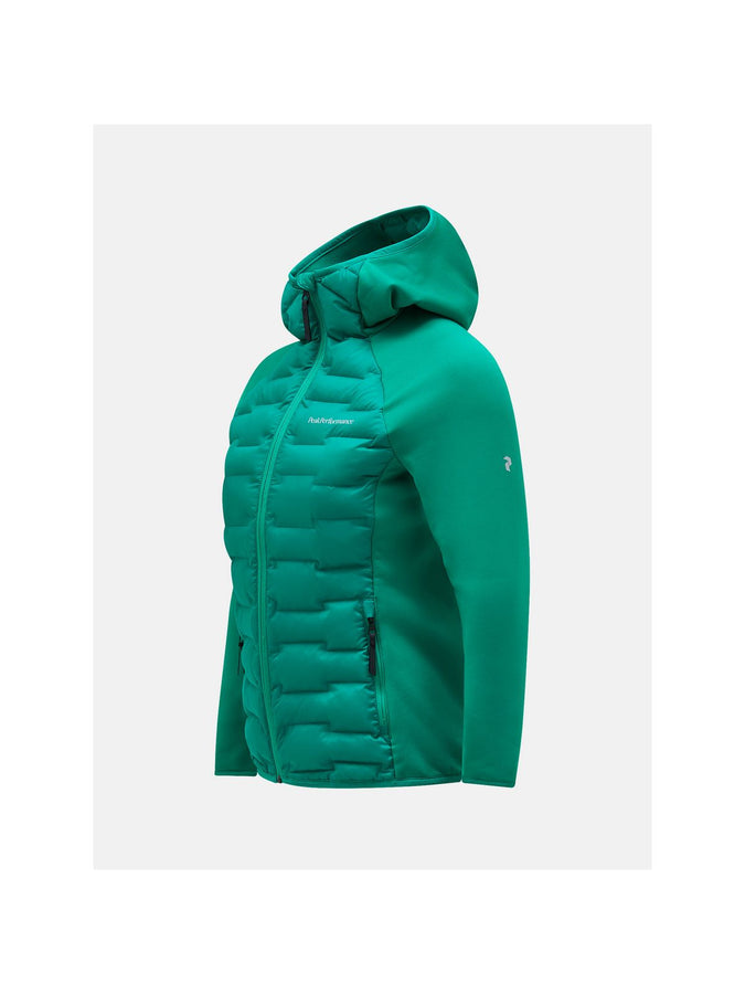 Kurtka Peak Performance W Argon Hybrid Hood zielony