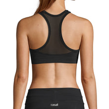 Stanik sportowy CASALL Iconic wool sports bra czarny - Bielizna - Adventure Sports
