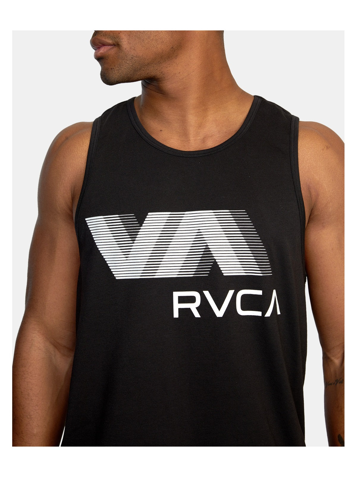 Top RVCA Va Rvca Blur Tank czarny - Adventure Sports