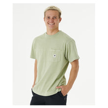 T-Shirt RIP CURL Quality Surf Products Pkt Tee zielony - Koszulka - Adventure Sports

