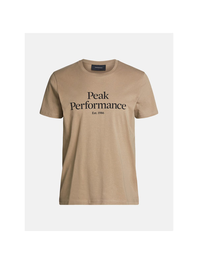 T Shirt Peak Performance M Original Tee - beżowy