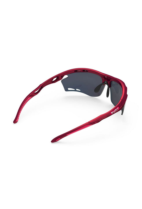 Okulary do biegania RUDY PROJECT PROPULSE - czerwony | Multilaser Red Cat 3
