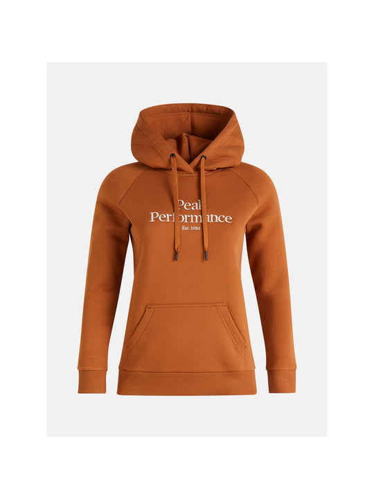 Bluza Peak Performance W Original Hood jasny brąz
