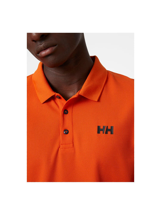Koszulka polo Helly Hansen Ocean Polo - pomarańczowy