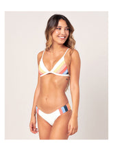 Bikini RIP CURL GOLDEN STATE TRI SET białe w pasy
