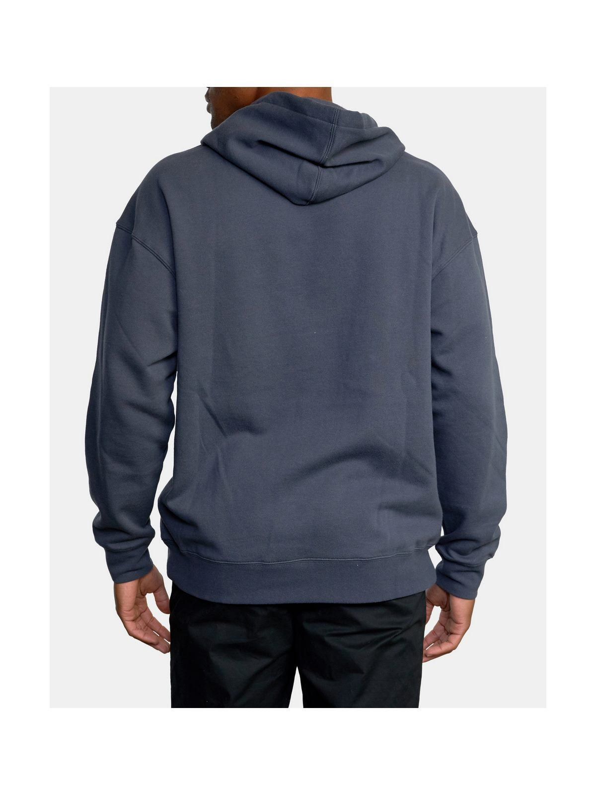 Bluza z kapturem VA RVCA Blur Hoodie - niebieski