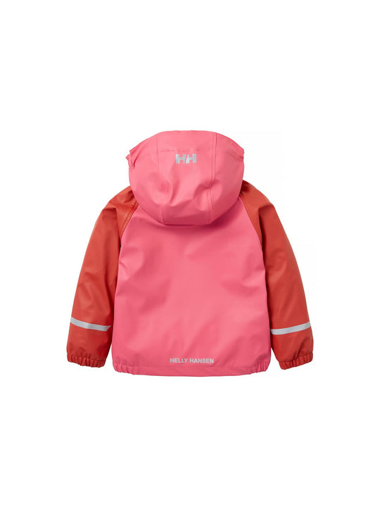 Komplet przeciwdeszczowy Helly Hansen K Bergen Fleece Pu Rainset 2.0 czerwony - Kurtka - Adventure Sports
