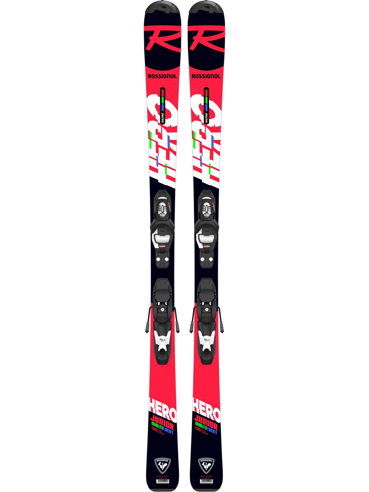 Narty ROSSIGNOL HERO JR KX + wiązania LOOK KID 4 GW BLACK - Adventure Sports