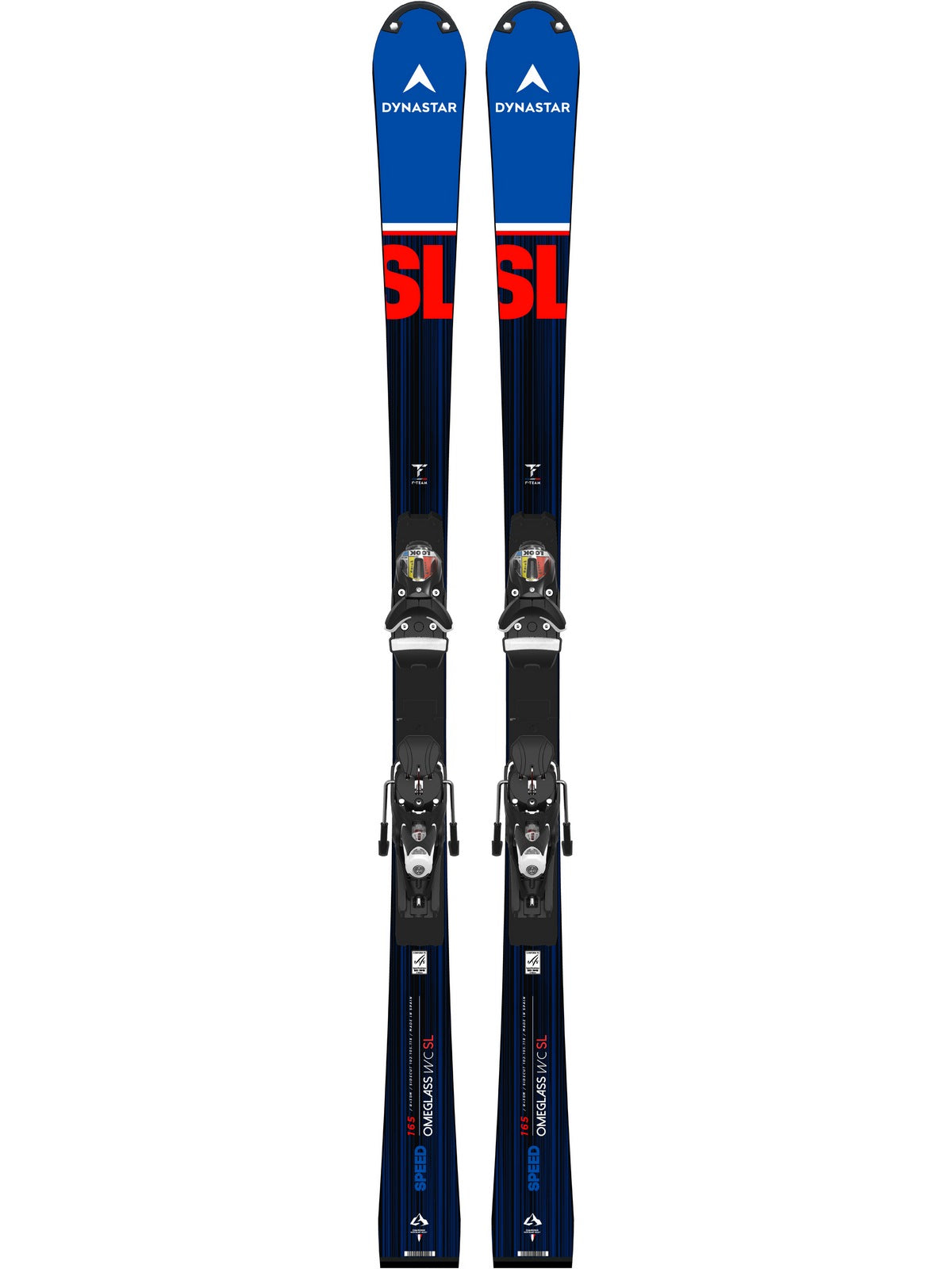 Narty DYNASTAR SPEED OMEGLASS WC SL R22 150 + wiązania LOOK SPX 12 ROCKERACE BLACK ICON - Adventure Sports