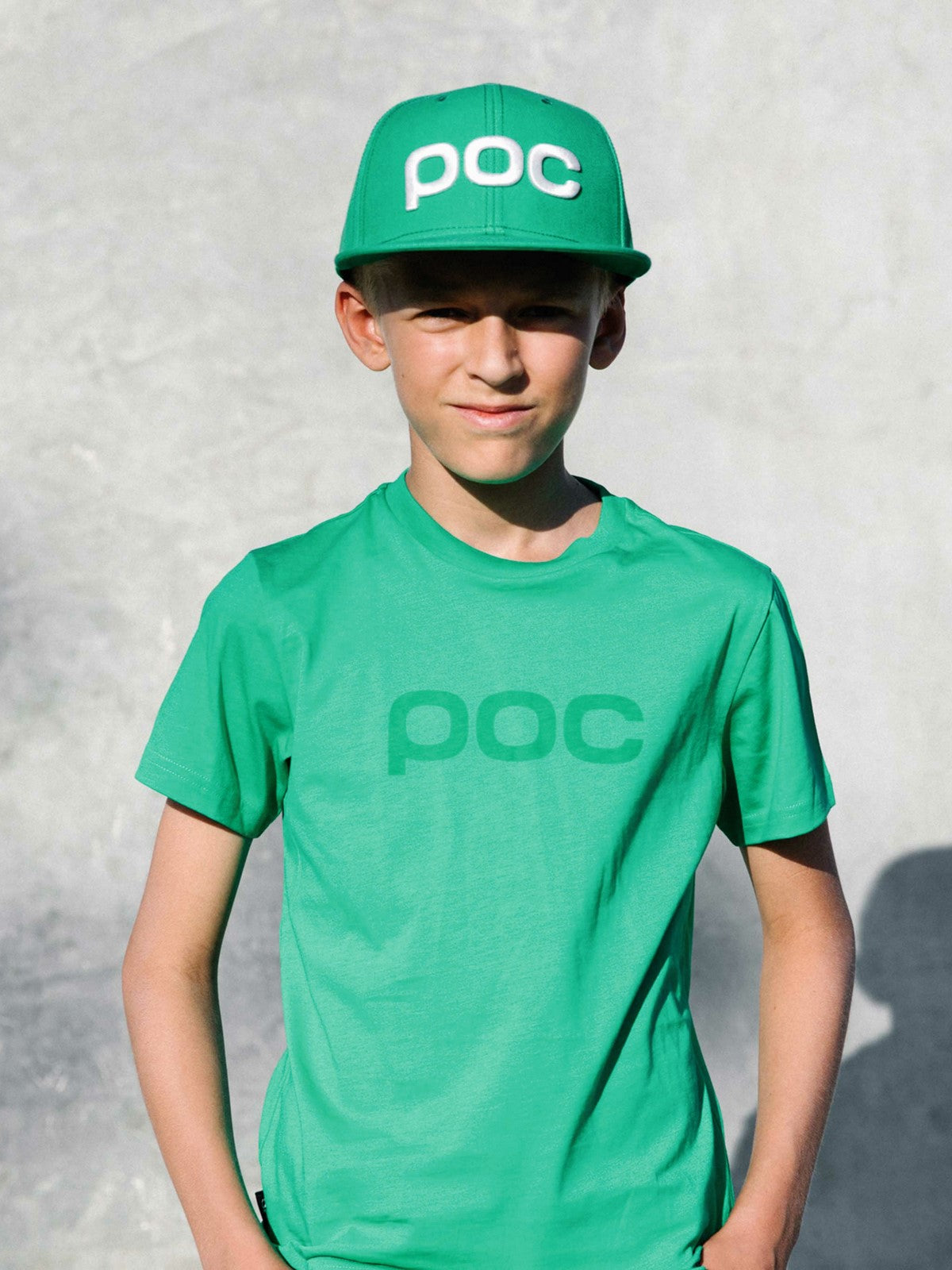T-Shirt POC TEE JR - zielony