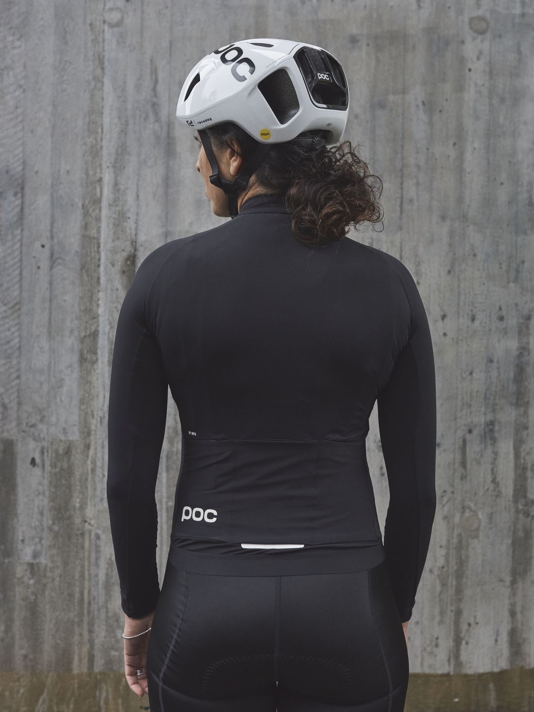 Koszulka rowerowa POC W'S Ambient Thermal Jersey czarny