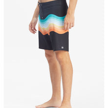 Boardshorty BILLABONG T Street Airlite M Bdsh - czarny/pomarańczowy/niebieski - Adventure Sports
