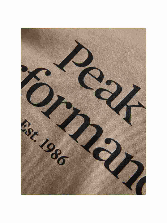 T Shirt Peak Performance M Original Tee - beżowy
